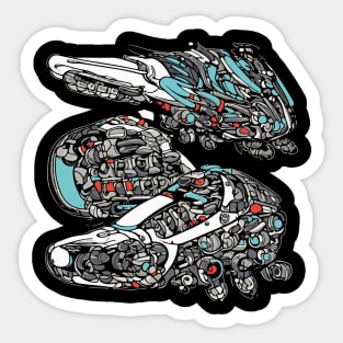 imaginary shoes design T-shirt design Sticker